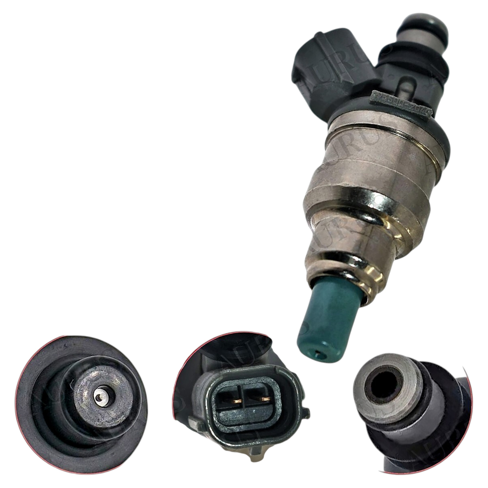 Aurus OEM Set of 4 Fuel Injectors for 1990-1995 Daihatsu Kia Sephia Mazda Protege 323 1.6L 195500-2040