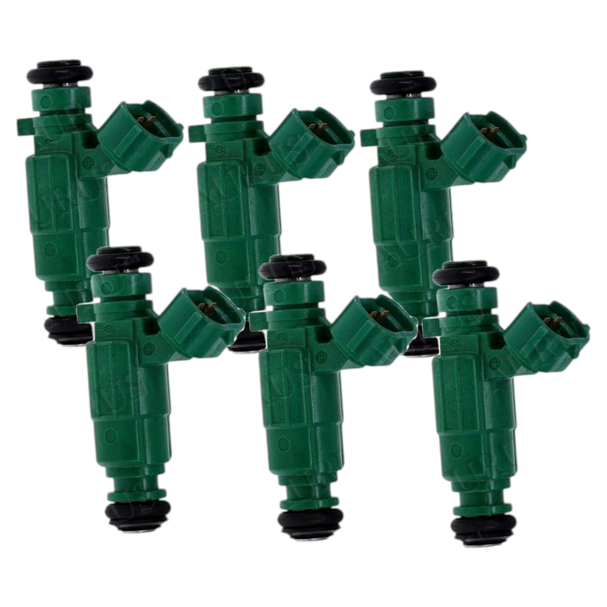 Aurus OEM Set of 6 Fuel Injectors for 2001-2010 Kia Sportage Magentis Optima 35310-37150