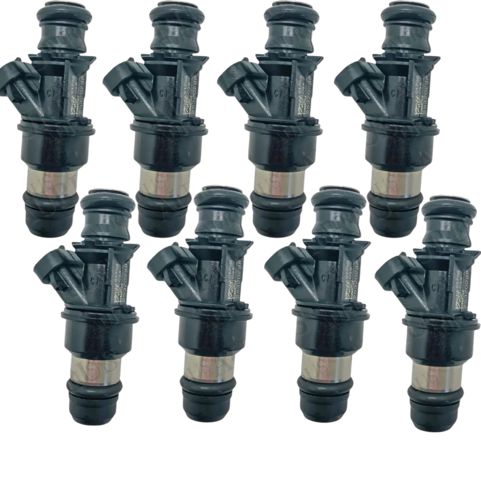 Delphi OEM Set of 8 Fuel Injectors for 2000 Chevrolet Silverado GMC Yukon 6.0L 4hole 25320288