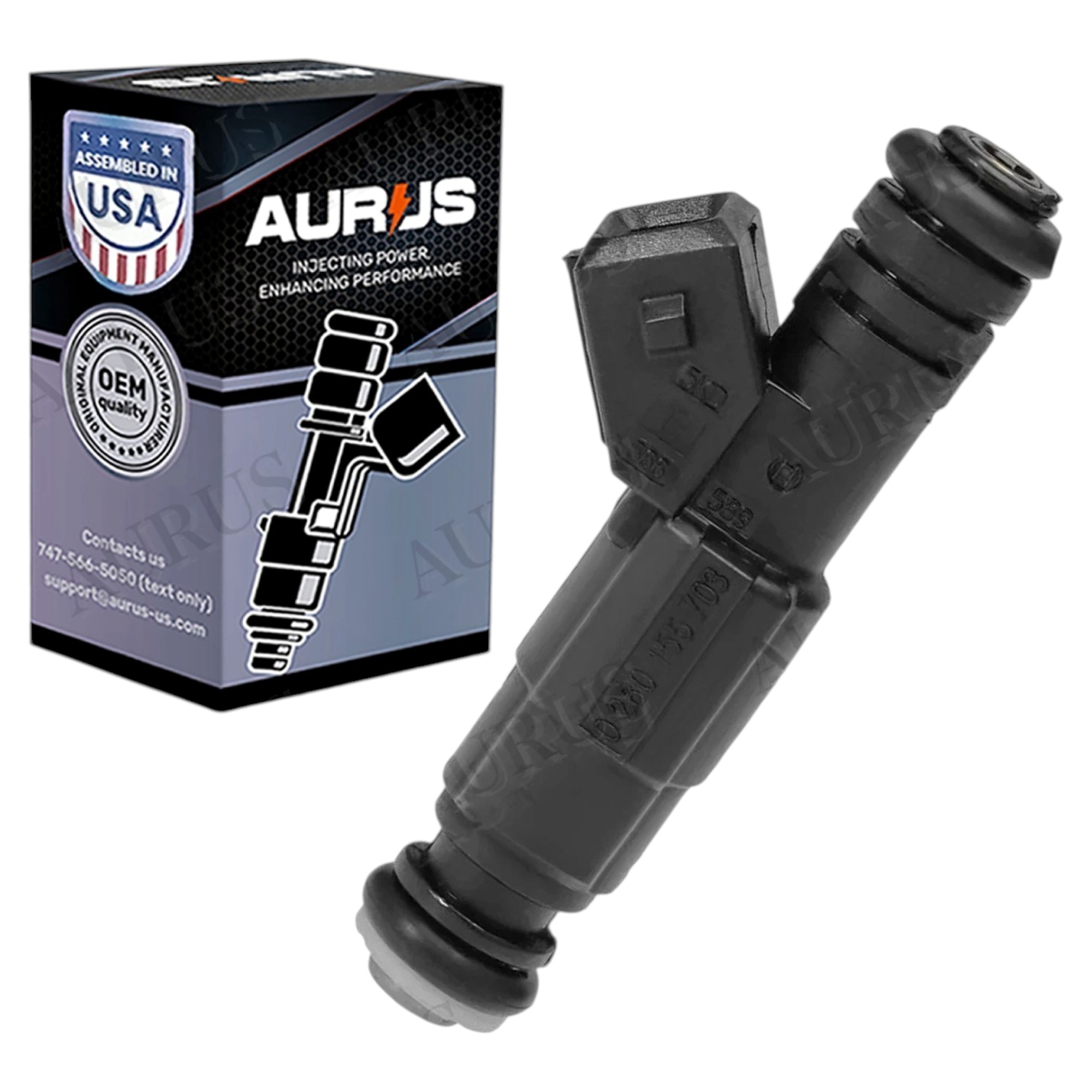Aurus OEM Fuel Injector for 1987-1998 Jeep Grand Cherokee TJ Wrangler Wagoneer I6 0280155703