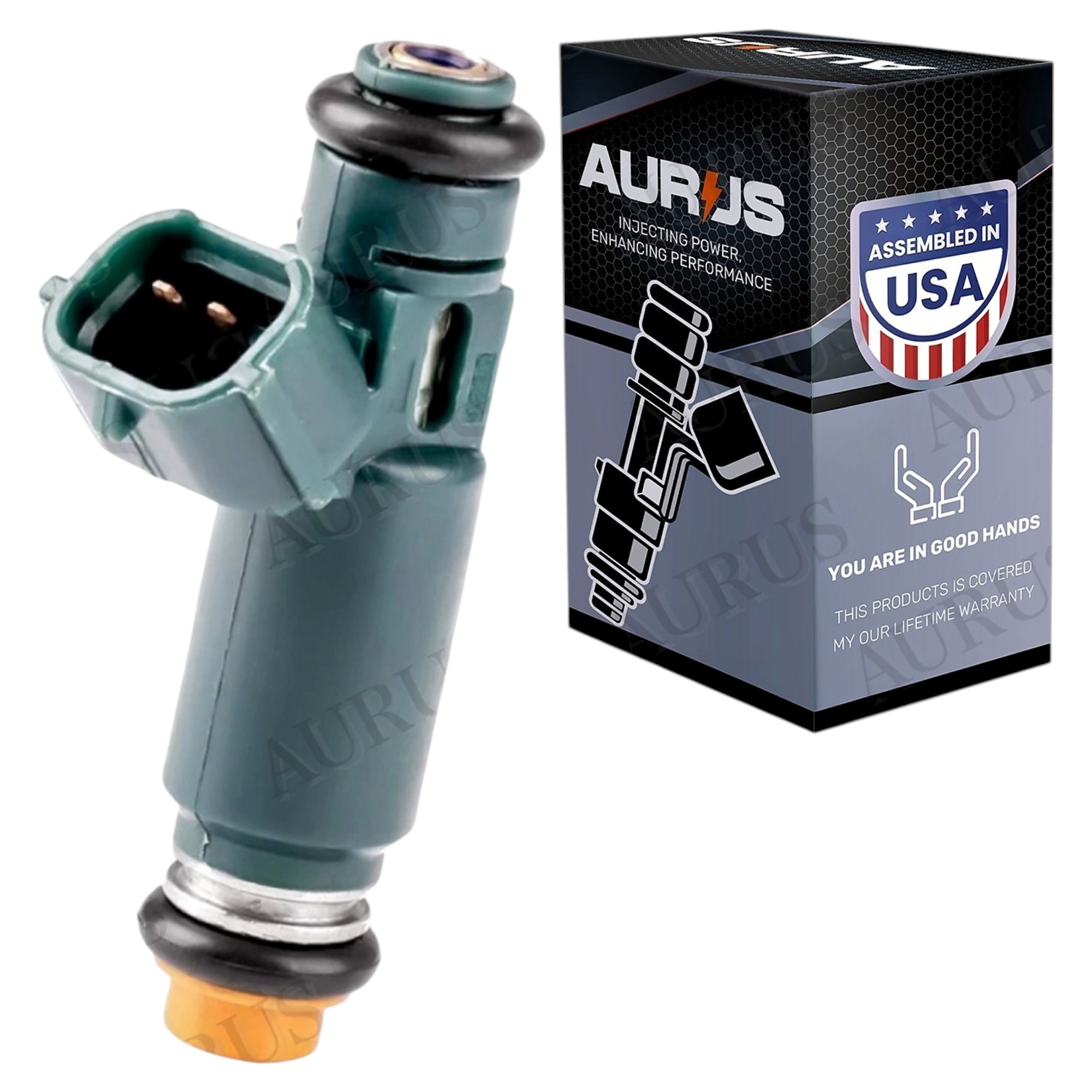 Aurus OEM Fuel Injector For 2002-2007 Nissan Altima Sentra 2.5L 195500-4390