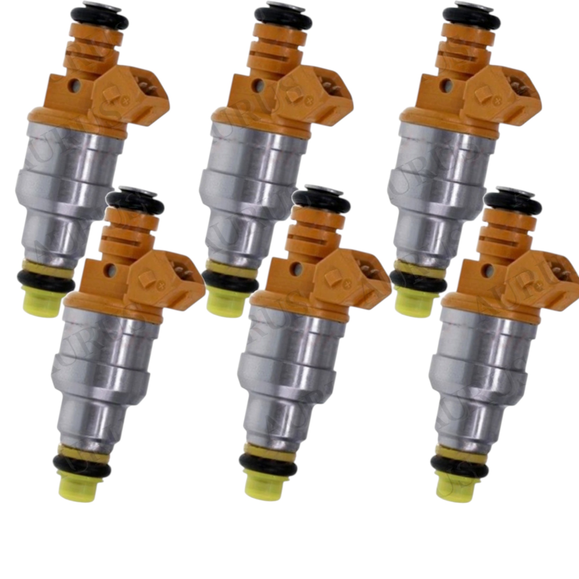 Bosch OEM Set of 6 Fuel Injectors for 1987-1994 Volvo960 780 760 Peugeot 505 0280150734