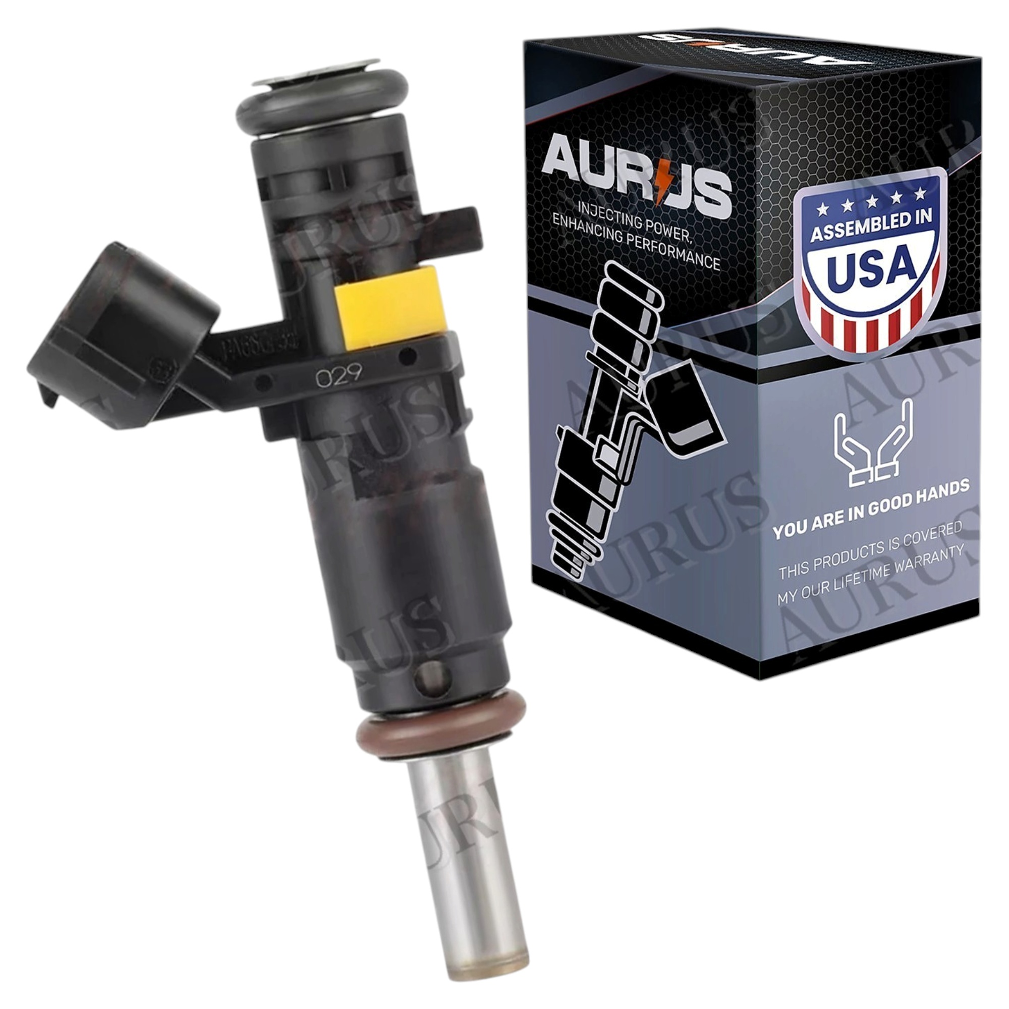Aurus OEM Fuel Injector for 2011-2016 Mini Cooper Countryman 1.6L I4 7528176