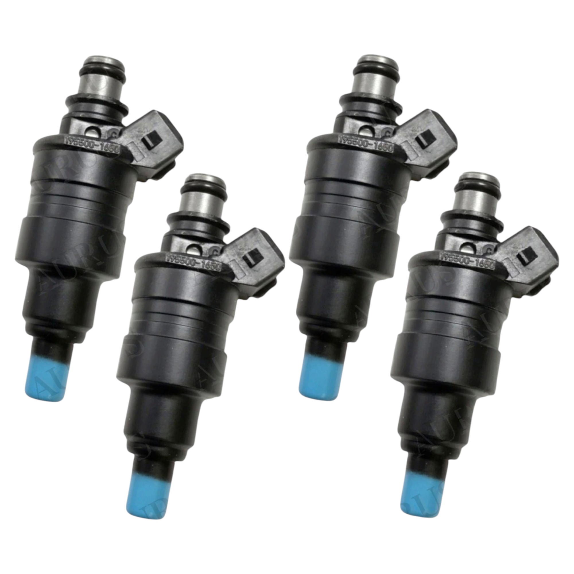 Denso OEM Set of 4 Fuel Injectors for 1988-1989 Mazda 626 MX-6 Ford Probe 2.2 I4 turbo 195500-1650