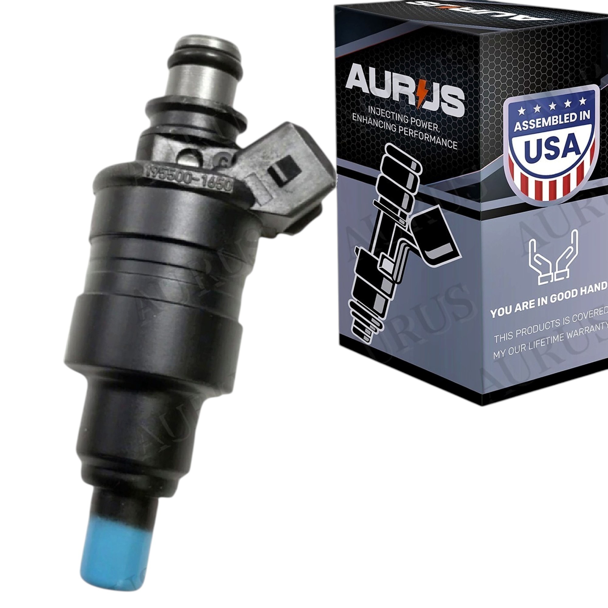 Aurus OEM Fuel Injector for 1988-1989 Mazda 626 MX-6 Ford Probe 2.2 I4 turbo 195500-1650