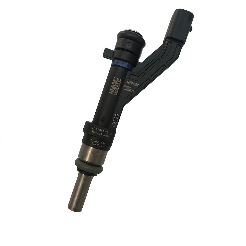 Hyundai 35310-2M327 Reman Fuel Injector w/ Flow Test Report – OEM — view 1