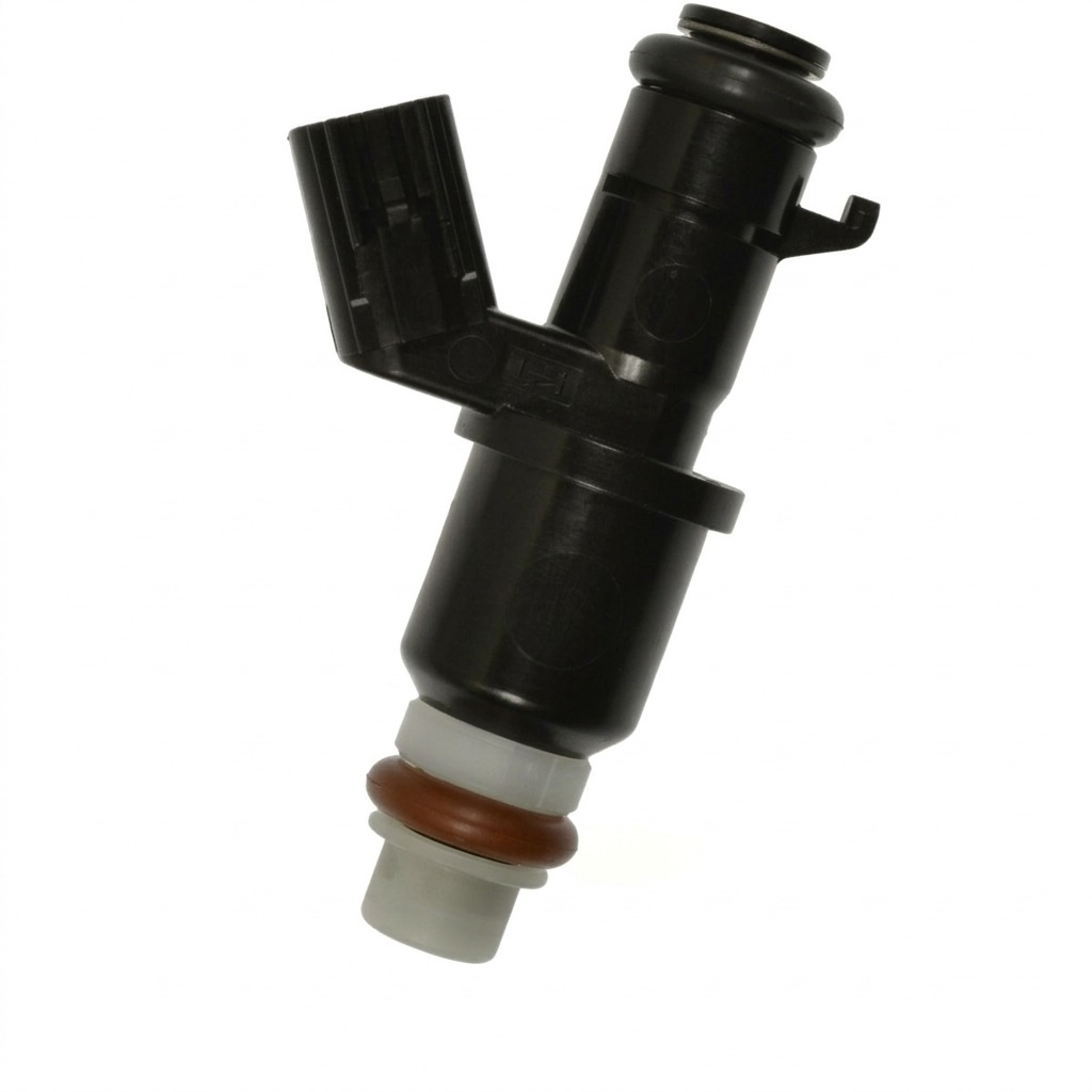 Honda 16450-5BA-A01 Reman Fuel Injector w/ Flow Test Report – OEM — view 1