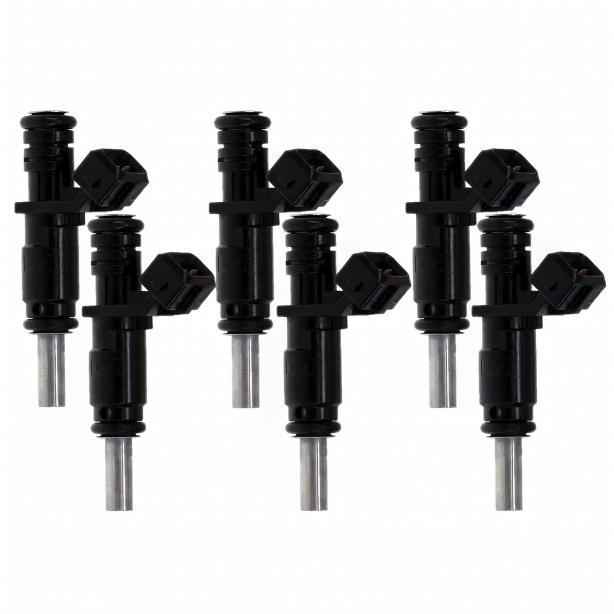 Siemens OEM Set of 6 Fuel Injectors for 2007 2008 2009 2010 2011 2012 BMW 328i 3.0L I6 7531634